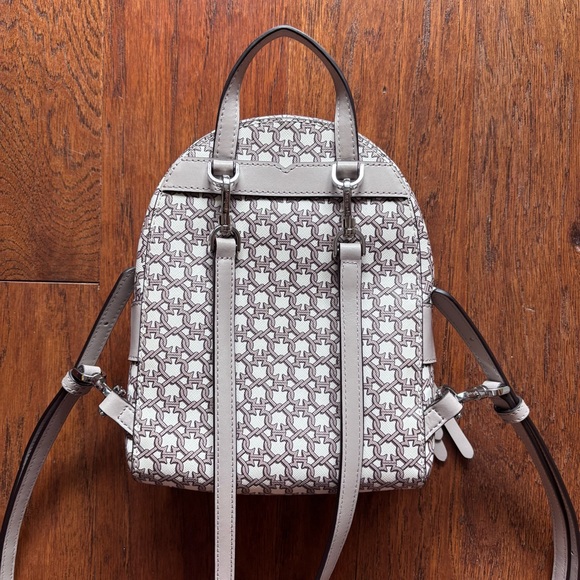 Kate Spade Spade Link Convertible Mini Backpack | Neutral - Picture 8 of 14